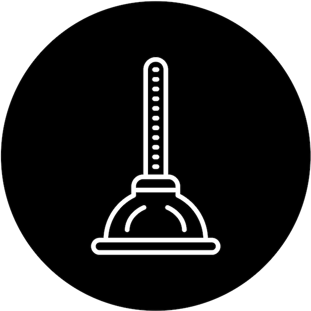 Estilo del icono del enchufe de diseño vectorial