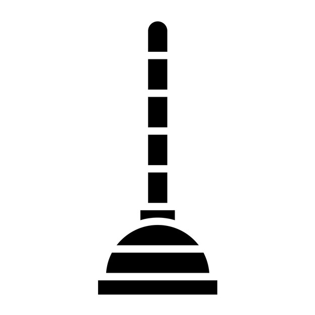 Estilo del icono del enchufe de diseño vectorial