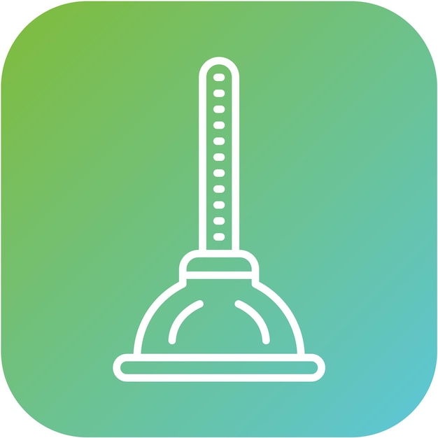 Estilo del icono del enchufe de diseño vectorial