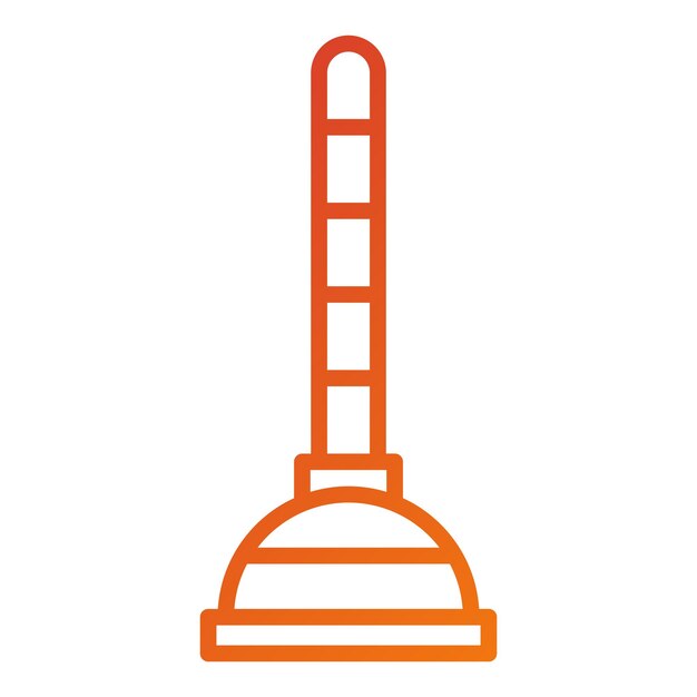 Estilo del icono del enchufe de diseño vectorial