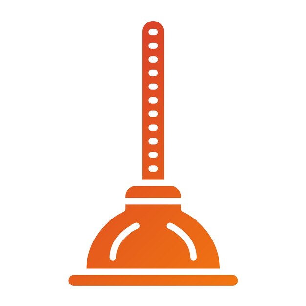 Estilo del icono del enchufe de diseño vectorial