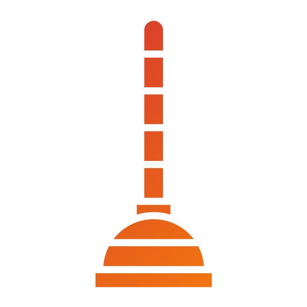 Estilo del icono del enchufe de diseño vectorial