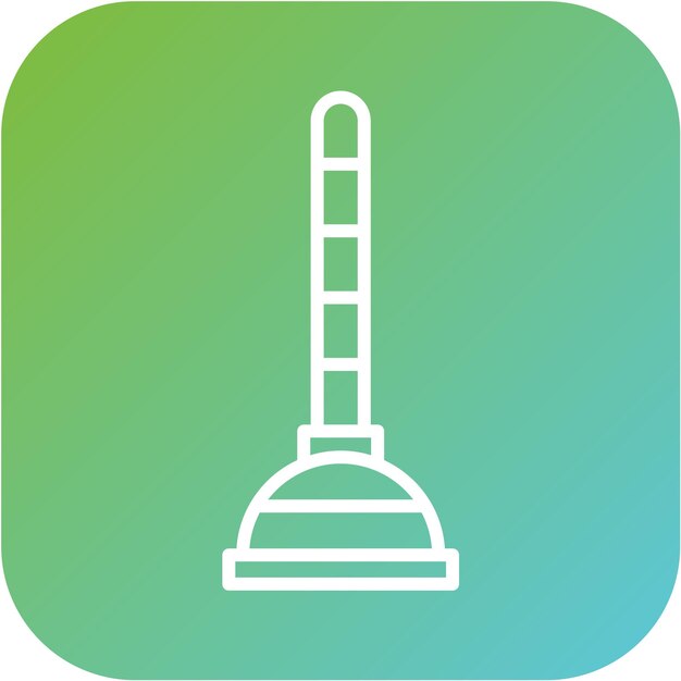 Estilo del icono del enchufe de diseño vectorial