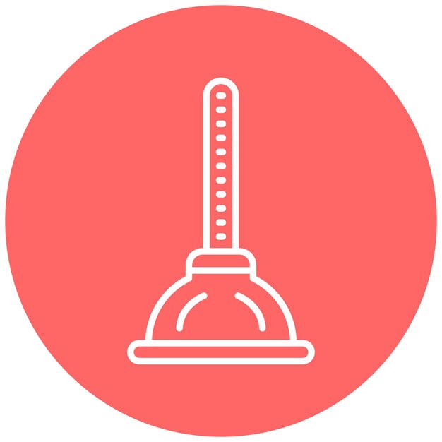 Estilo del icono del enchufe de diseño vectorial