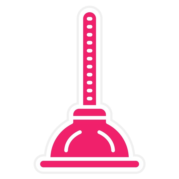 Estilo del icono del enchufe de diseño vectorial