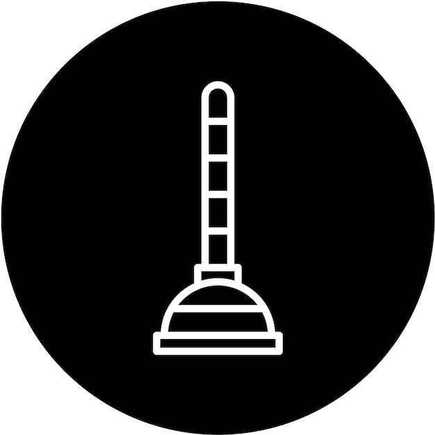 Estilo del icono del enchufe de diseño vectorial