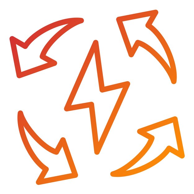 Estilo de icono de energía renovable de diseño vectorial