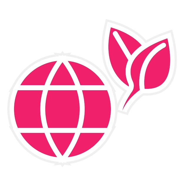 Estilo de icono del entorno de diseño vectorial