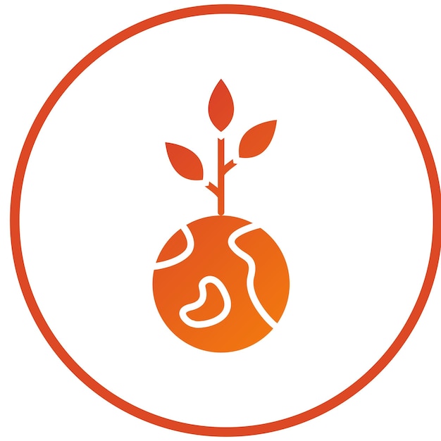 Estilo de icono del entorno de diseño vectorial