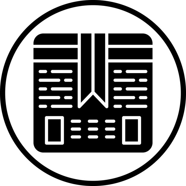 Estilo del icono de entrega del diseño vectorial