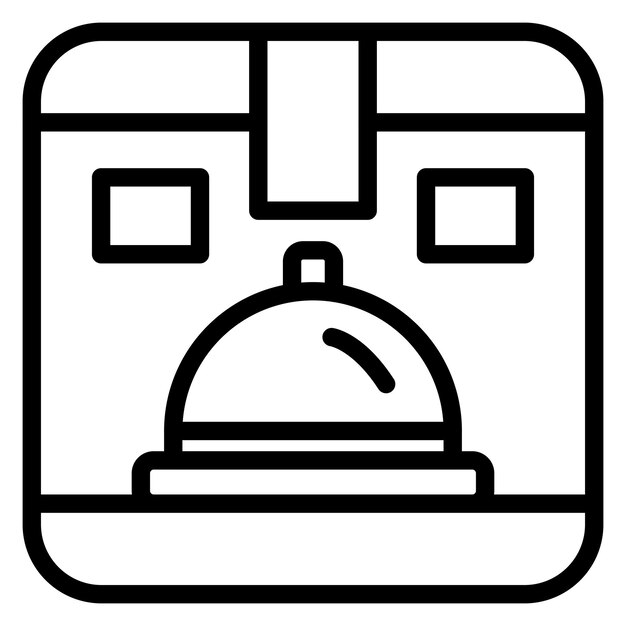 Estilo del icono de entrega del diseño vectorial