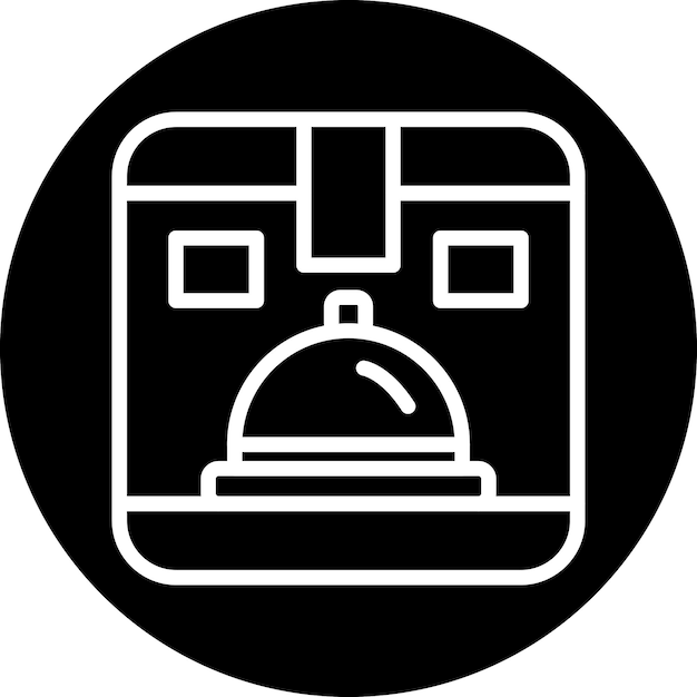 Estilo del icono de entrega del diseño vectorial