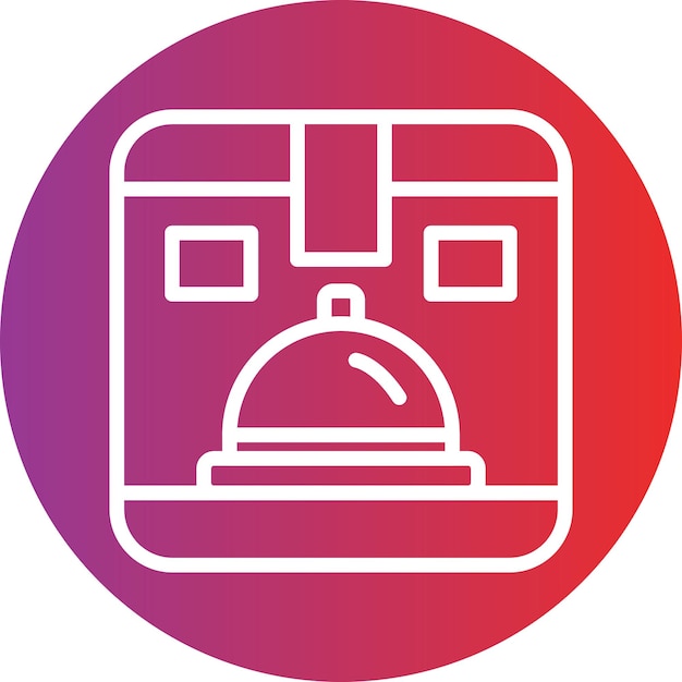Estilo del icono de entrega del diseño vectorial