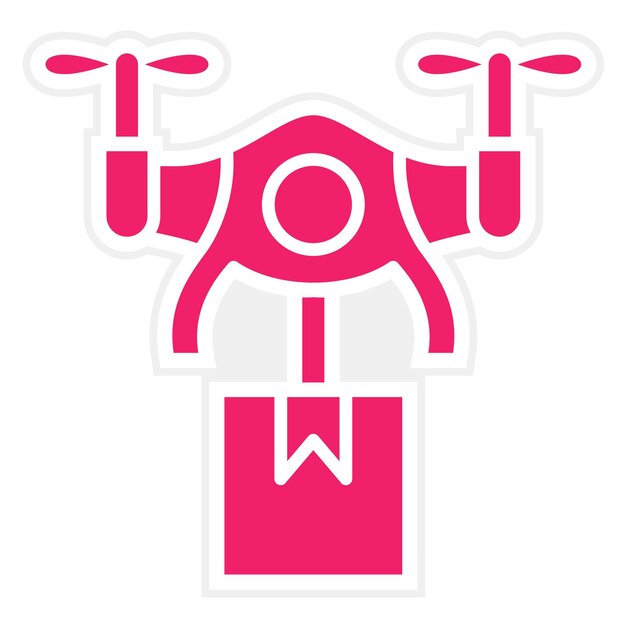 Estilo del icono de entrega de drones