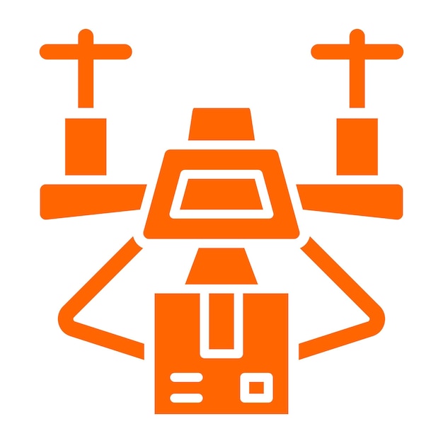 Estilo del icono de entrega de drones