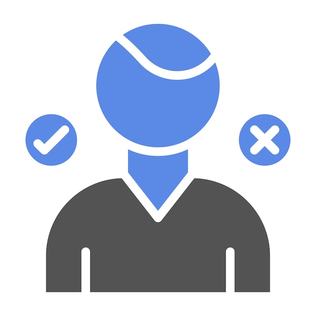 Estilo de icono de entrenamiento cruzado de diseño vectorial