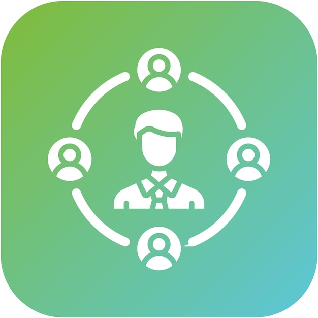 Estilo de icono de entrenamiento de diseño vectorial