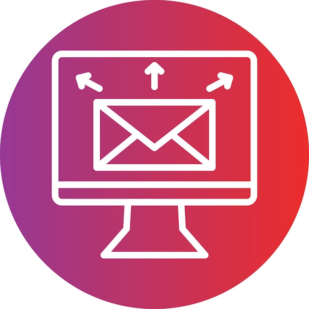 Estilo de icono de envío masivo de diseño vectorial