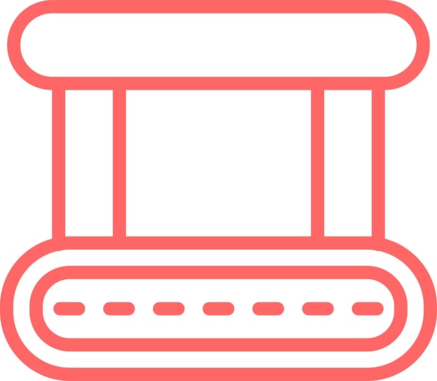 Estilo del icono del equipo de rehabilitación de diseño vectorial