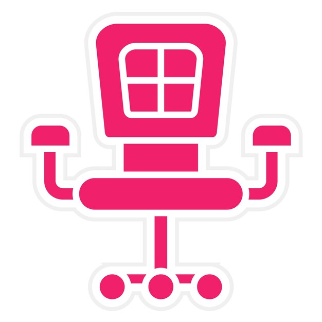 Estilo de icono ergonómico de diseño vectorial
