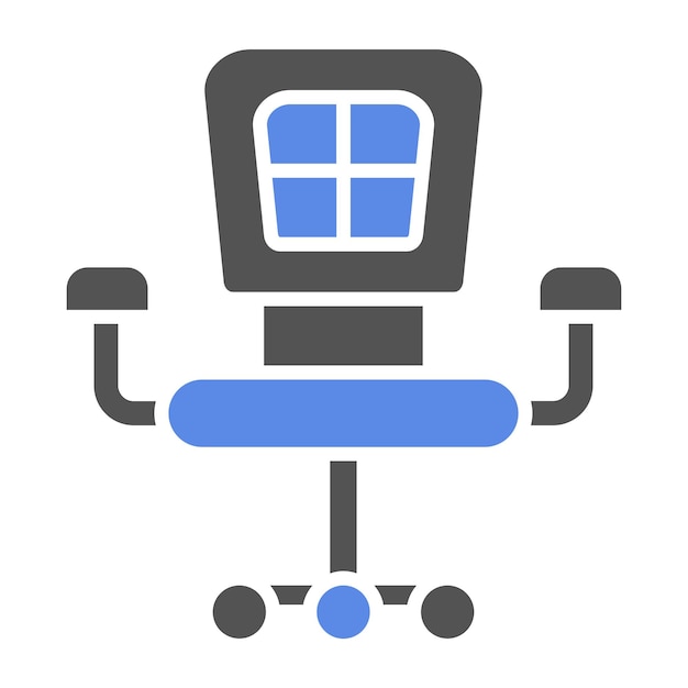 Vector estilo de icono ergonómico de diseño vectorial