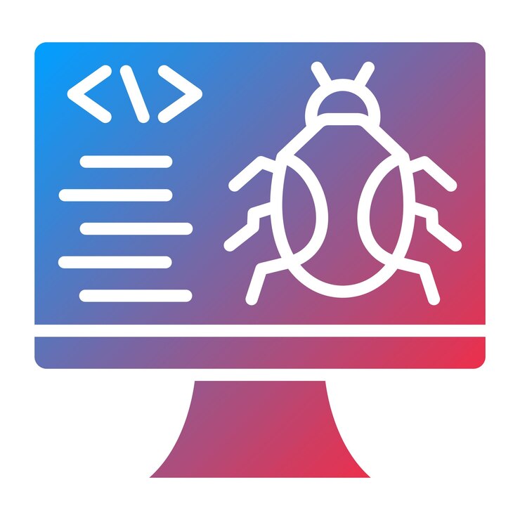 Vector estilo del icono de error de diseño vectorial