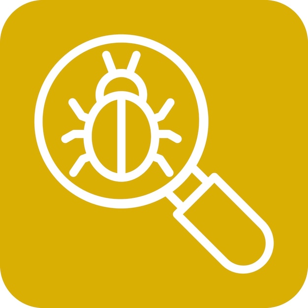 Estilo del icono de error de diseño vectorial