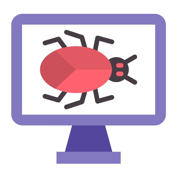 Vector estilo del icono de error de diseño vectorial