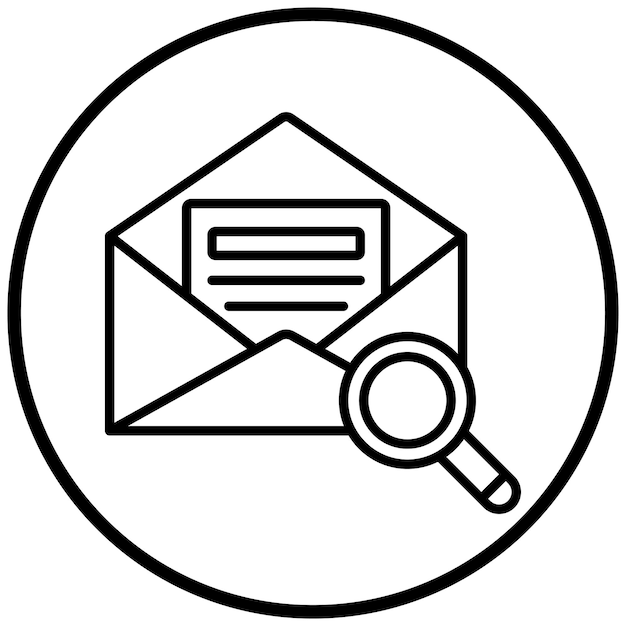 Estilo del icono de escaneo de letras
