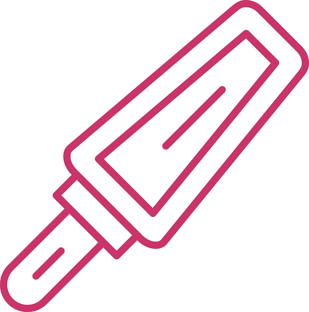 Estilo del icono del escáner de cuerpo de diseño vectorial