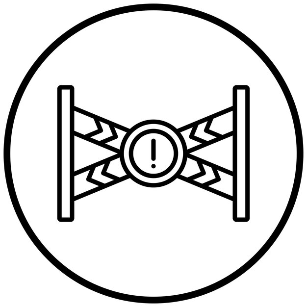Estilo del icono de la escena del crimen