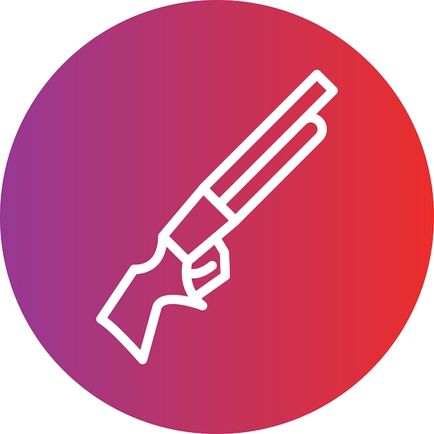 Estilo del icono de la escopeta