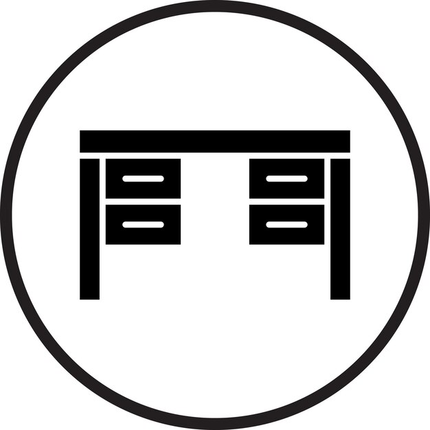 Estilo del icono del escritorio de diseño vectorial