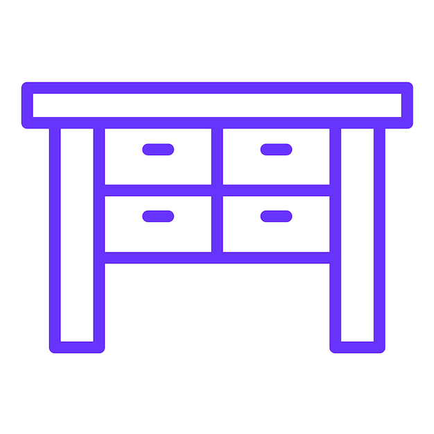 Estilo del icono del escritorio de diseño vectorial