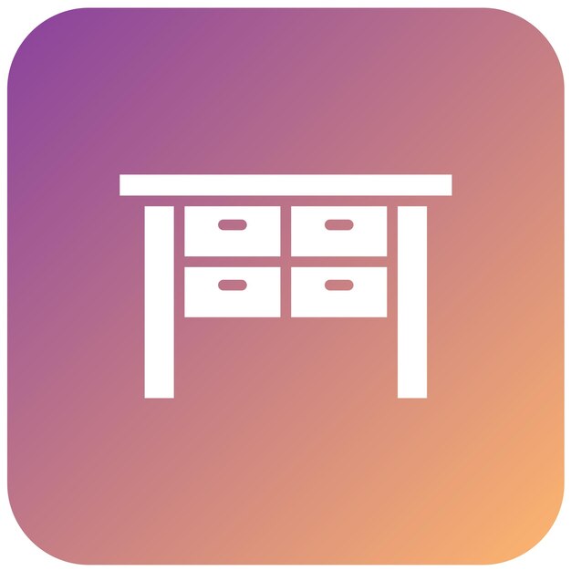 Estilo del icono del escritorio de diseño vectorial