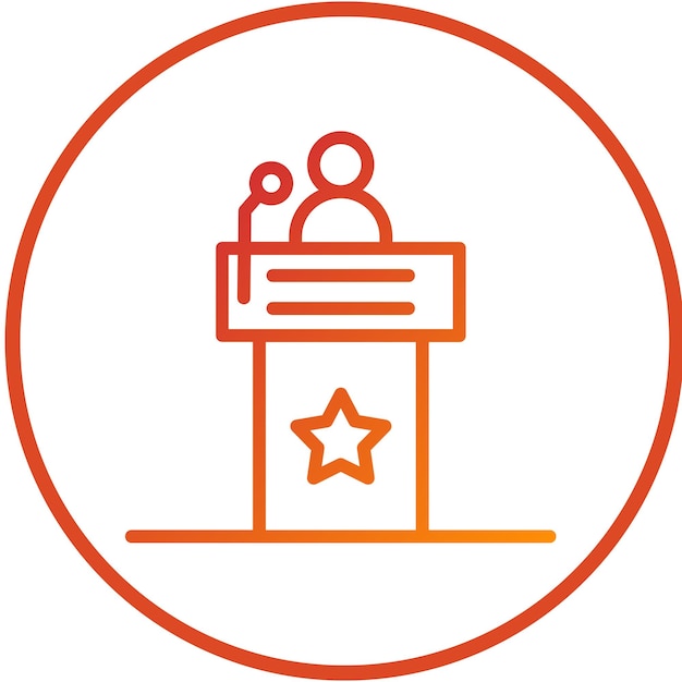 Estilo de icono de escritorio de diseño vectorial