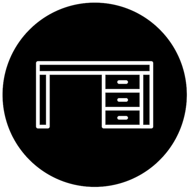 Estilo del icono del escritorio de diseño vectorial
