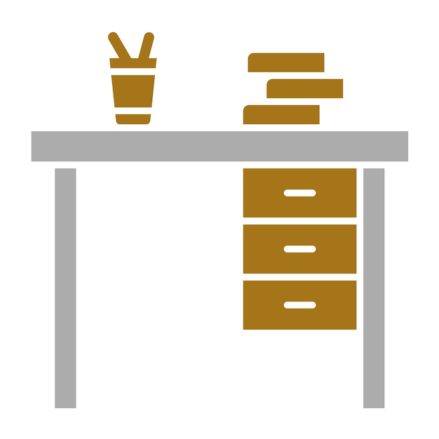 Estilo del icono del escritorio de diseño vectorial