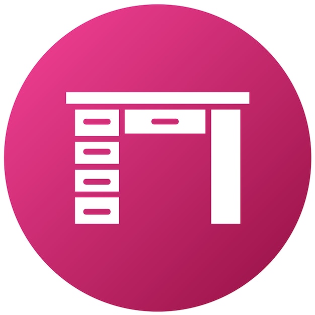 Estilo del icono del escritorio de diseño vectorial