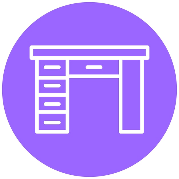 Estilo del icono del escritorio de diseño vectorial