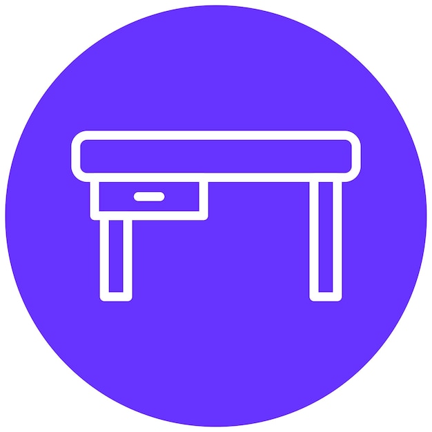 Estilo del icono del escritorio de diseño vectorial
