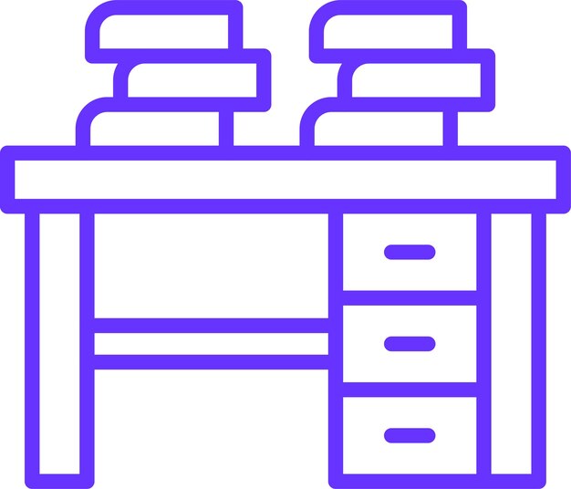 Estilo del icono del escritorio de diseño vectorial