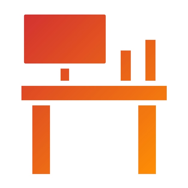 Estilo del icono del escritorio de diseño vectorial