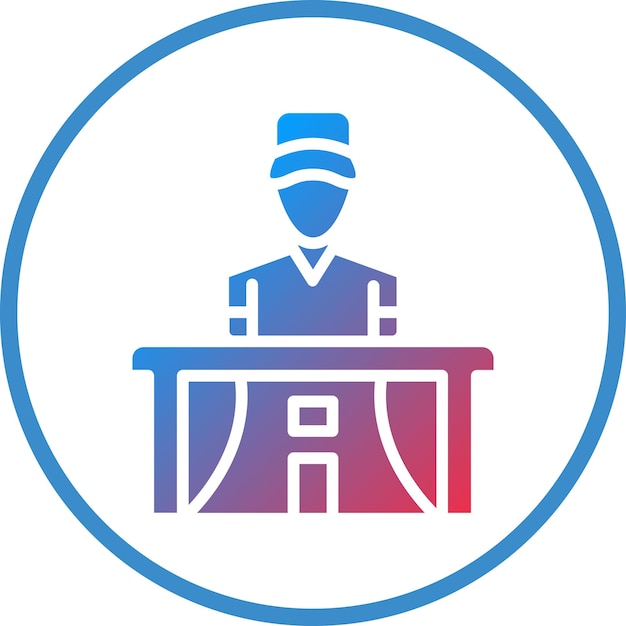 Estilo del icono del escritorio de información de diseño vectorial