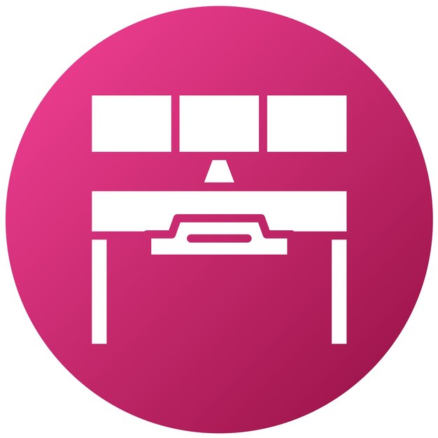Estilo de icono de escritorio de juego de diseño vectorial