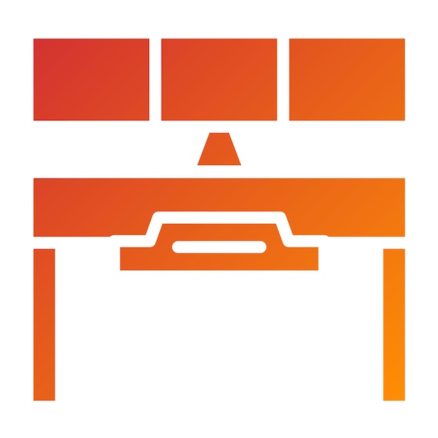 Estilo de icono de escritorio de juego de diseño vectorial