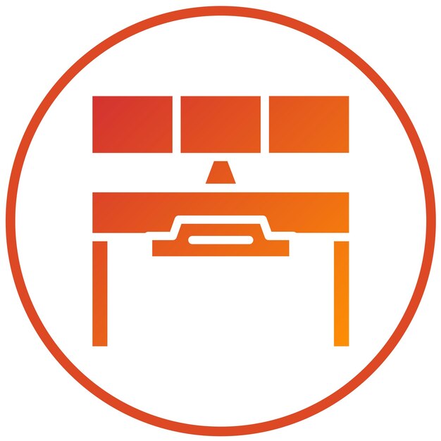 Estilo de icono de escritorio de juego de diseño vectorial