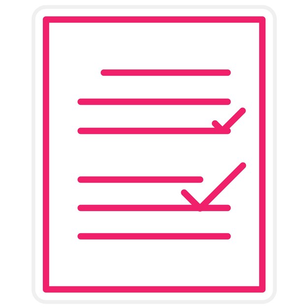 Estilo del icono de la escuela de pruebas de diseño vectorial