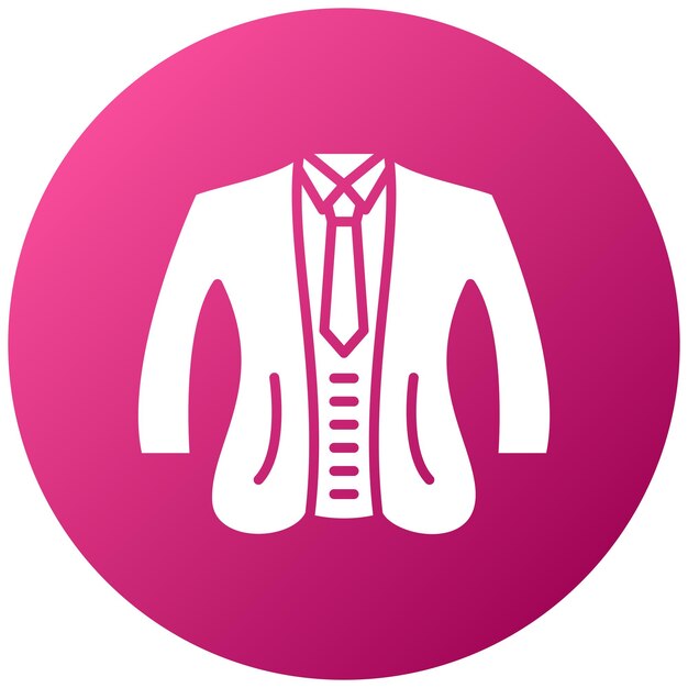 Estilo del icono del esmoquin