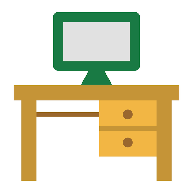Estilo del icono del espacio de trabajo de diseño vectorial